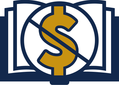 Zero Textbook Cost logo